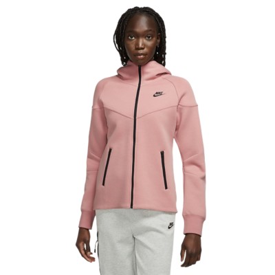 Women's Nike Sportswear Tech Fleece Windrunner Full-Zip castanho hoodie