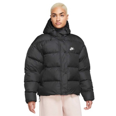 Women's Nike Sportswear Hooded Short Down Puffer Jacket | SCHEELS.com