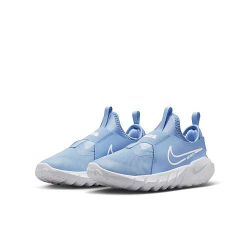 Blue nike slip on sale ons