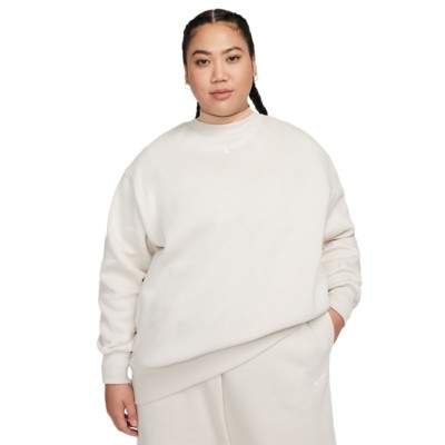 Women's Nike Plus Size Sportswear Phoenix Fleece Crewneck Sweatshirt