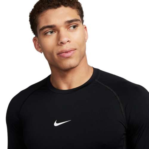 Nike pro compression hot sale shirt long sleeve