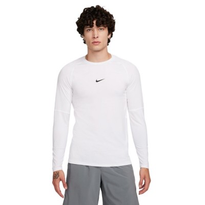 Men's Nike Pro Dri-FIT Slim Fitness Long Sleeve Compression Shirt ...