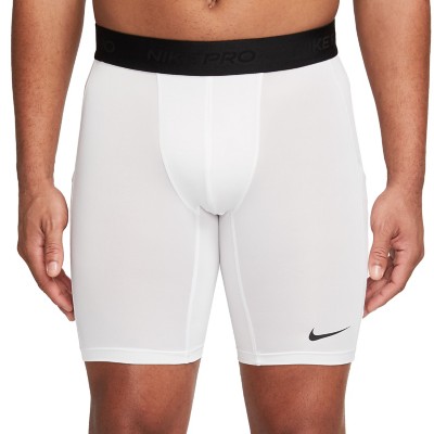 Nike Men s Pro Dri Fit Fitness Shorts XL White