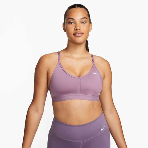 Dri-Fit Indy V-Neck Sports Bras Women - Pink, Pink