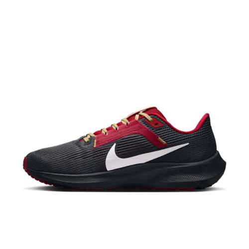 Nike Men's Pegasus 40 (NFL Cleveland Browns) Road Running Shoes in Grey, Size: 10.5 | DZ5950-001