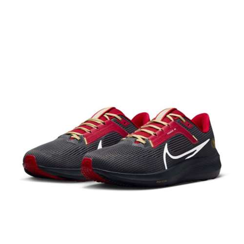 Nike San Francisco 49ers Pegasus 40 Running Shoes Shin Sneakers