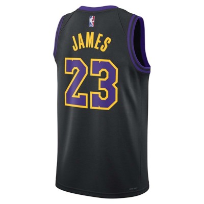 Nike Los Angeles Lakers LeBron James #23 2023 City Edition Jersey
