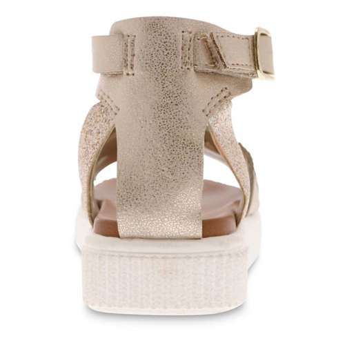 Woven flatform online sandals