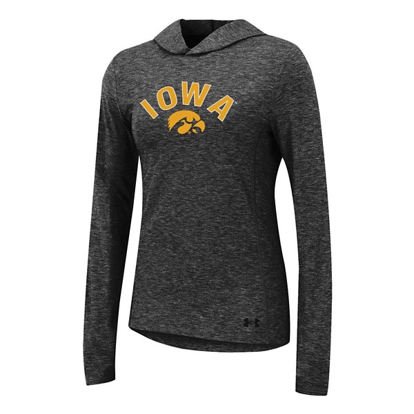 Under Armour Women's Iowa Hawkeyes Sandy Hooded Long Sleeve Shirt product image