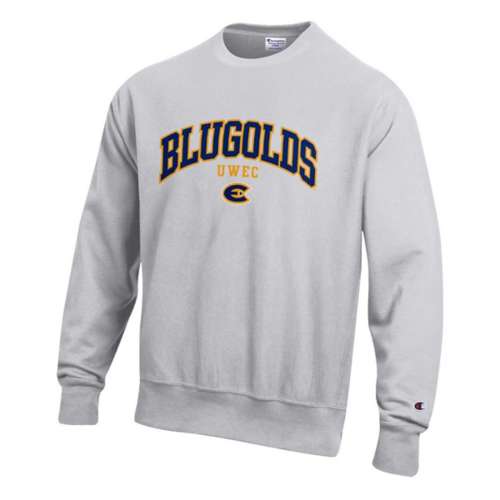 Champion UWEau Claire Blugolds Reverse Weave 22 Crew