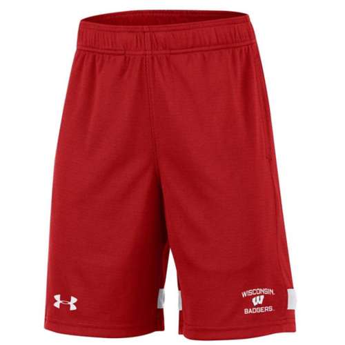 Under Armour Kids' Wisconsin Badgers Hermosa Shorts
