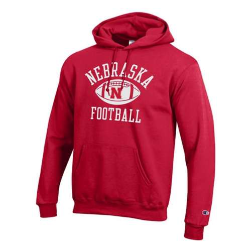 Champion Nebraska Cornhuskers Arch Football Hoodie