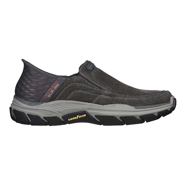 Men's Skechers Respected Holmgren Sneakers Shoes Wide 8 Charcoal