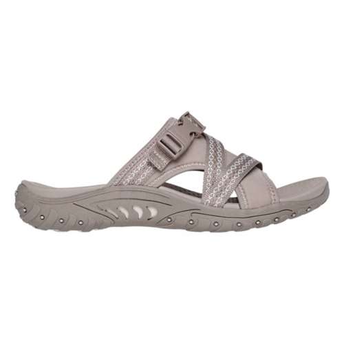 Women's Skechers Reggae Thru Slide Sandals