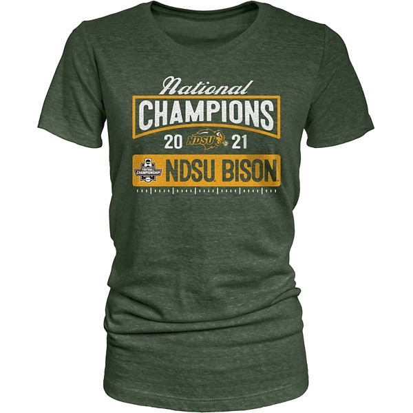 Blue 84 Women's North Dakota State Bison 2021 National Champions Kittles T-Shirt product image