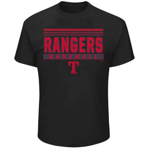 Eternal Fortune Fashion Texas Rangers Stack Pop T-Shirt