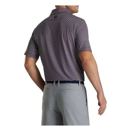 Men's FootJoy Lisle Half Moon Geo Golf Polo