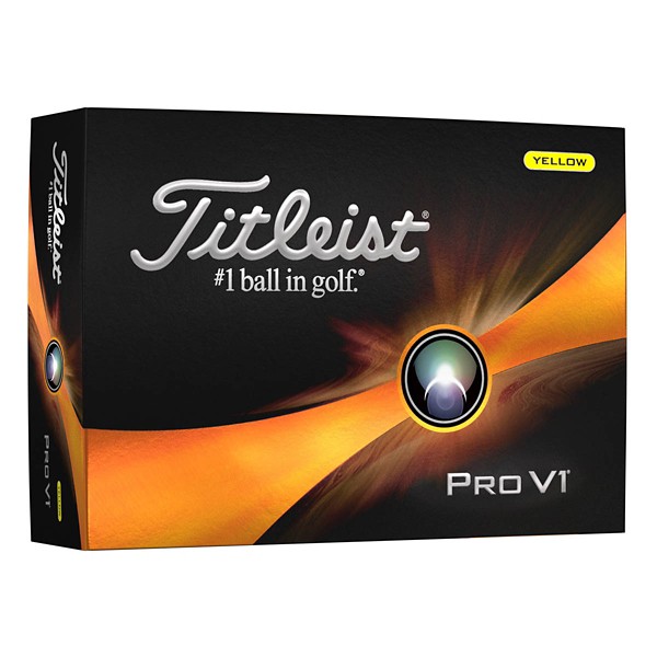 Photos - Golf Titleist Prior Generation Pro V1  Balls Yellow 19666517745
