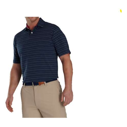 Men's FootJoy Multi Pinstripe Golf Polo