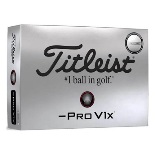 Titleist Pro V1x Left Dash AIM Enhanced Golf Balls - Primary Image