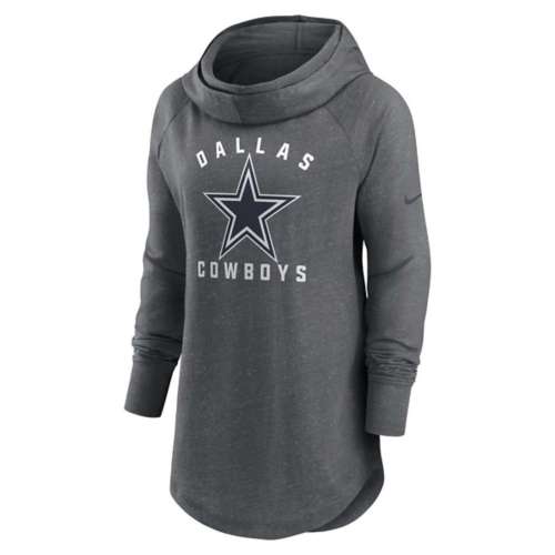 Nike Women's Dallas Cowboys Dri-Fit Element Hoodie - Gray XL