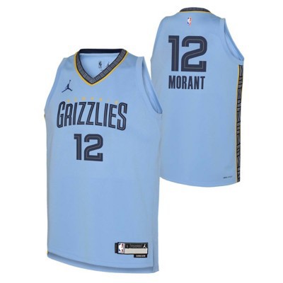 Kids Memphis Grizzlies Ja Morant #12 Nike Green Swingman 