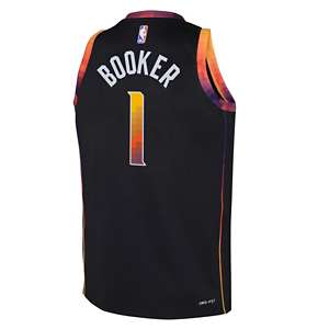 Devin Booker Suns Icon Edition Older Kids' Nike NBA Swingman Jersey. Nike LU