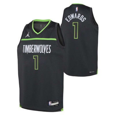 Nike Authentic Anthony Edwards Timberwolves 2022 City Edition Jersey 48  BNWT