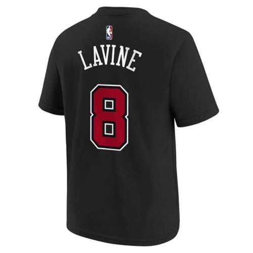 Nike Kids' Chicago Bulls Zach LaVine #8 Statement Name & Number T-Shirt