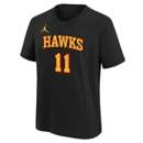 Nike Kids' Atlanta Hawks Trae Young #11 Statement Name & Number T-Shirt