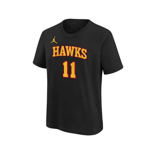 Nike Kids' Atlanta Hawks Trae Young #11 Statement Name & Number T-Shirt