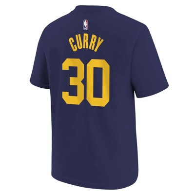 Nike Kids' Golden State Warriors Steph Curry #30 2022 Statement Name & Number T-Shirt