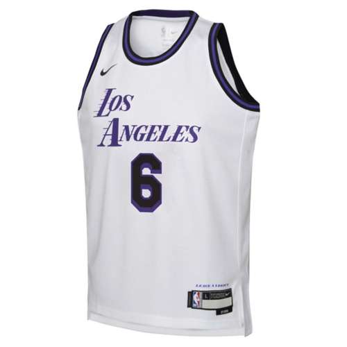 Nike Lakers 2022/23 City Edition T-Shirt - Boys' Grade School