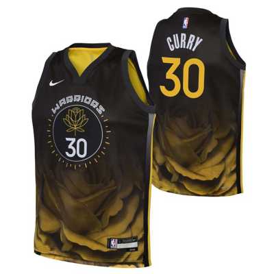 stephen curry black youth jersey