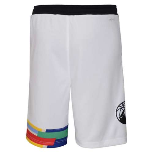 Nike Youth Utah Jazz City Edition Swingman Shorts - Black