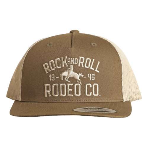 Adult Rock & Roll Denim Trucker Snapback Hat