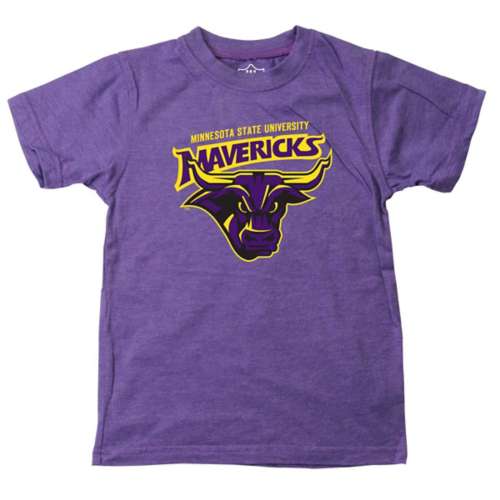 Wes and Willy Kids' Minnesota State Mavericks Logo T-Shirt