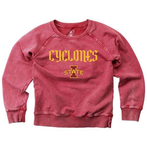 Wes and Willy Kids' Girls' Iowa State Cyclones Fade Crew