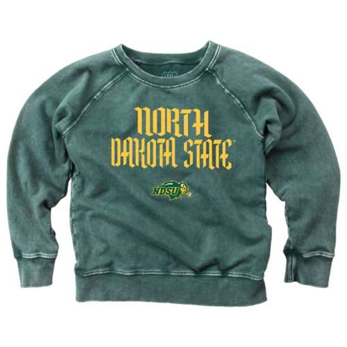 Wes and Willy Kids' Girls' North Dakota State Bison Fade Crew