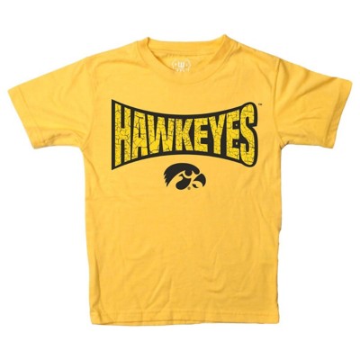 Wes and Willy Kids' Iowa Hawkeyes Team Basic T-Shirt