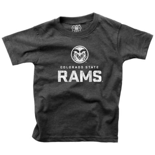 Wes and Willy Kids' Colorado State Rams Basic Logo T-Shirt