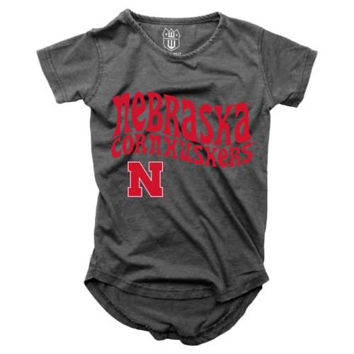 Wes and Willy Kids' Nebraska Cornhuskers Angle T - Shirt 35-5