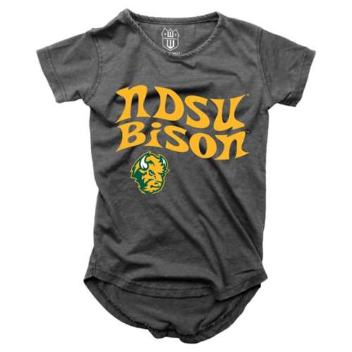 Wes and Willy Kids' North Dakota State Bison Burnt T-Shirt