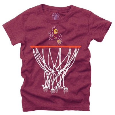 Wes and Willy Toddler Arizona State Sun Devils Tri Basketball T-Shirt