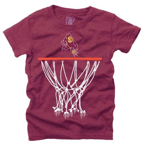 Wes and Willy Baby Arizona State Sun Devils Tri Basketball T-Shirt