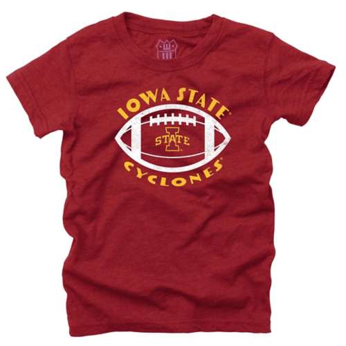 Wes and Willy Toddler Iowa State Cyclones Tri Football T-Shirt