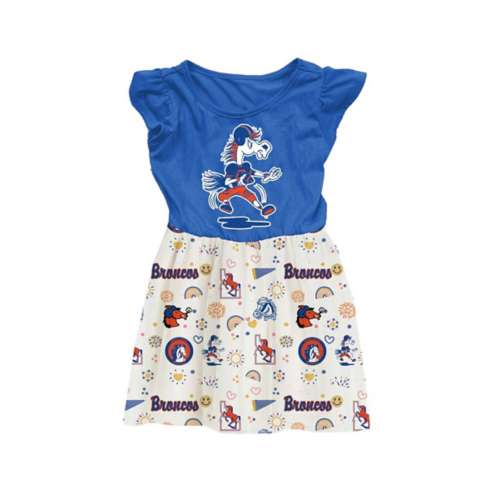 Wes and Willy Toddler Girls' Boise State Broncos Princess Dress
