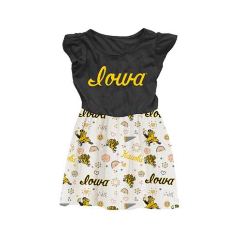 Wes and Willy Toddler Girls' Iowa Hawkeyes Princess Dress