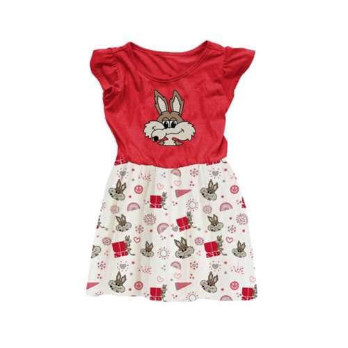 Wes and Willy Baby Girls' South Dakota Coyotes Princess Dress