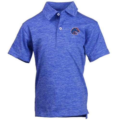 Wes and Willy Toddler Boise State Broncos Yarn Polo